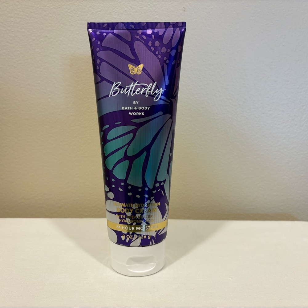 Bath & Body Works Butterfly Ultimate Hydration Body Cream 8 Oz NEW